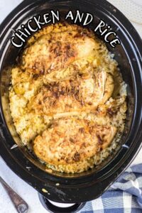 CAJUN CROCK-POT CHICKEN AND RICE CASSEROLE