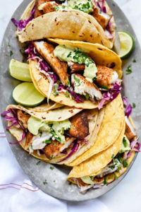 CAJUN FISH TACOS