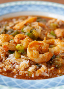CAJUN SHRIMP ÉTOUFFÉE