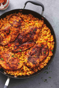 CAJUN CHICKEN AND RICE SKILLET