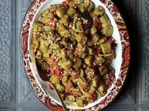 CAJUN SMOTHERED OKRA