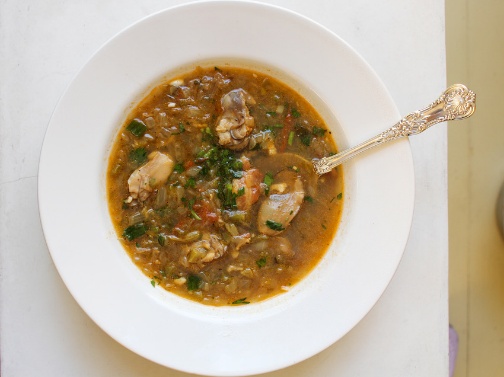 CHICKEN AND OYSTER GUMBO