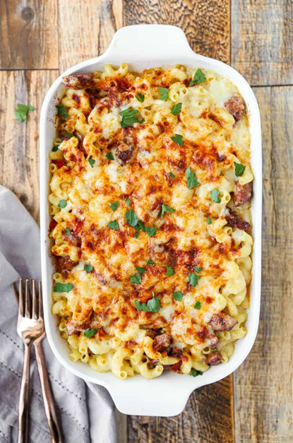 CAJUN CHEESY CRAWFISH MAC & CHEESE