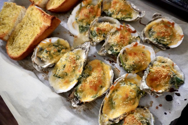 OYSTER & SPINACH GRATIN