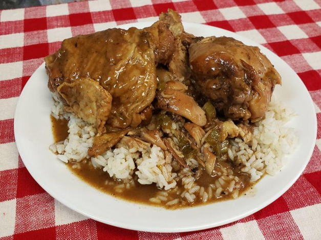 CAJUN CHICKEN FRICASSÉE